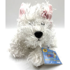 Ganz Webkinz White Terrier HM106 Plush Stuffed Toy New With Tag & Sealed Code